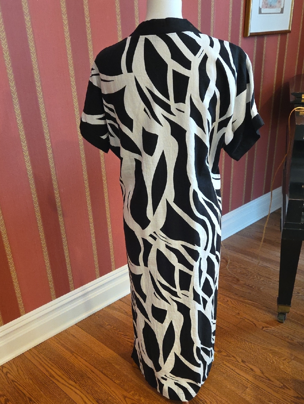 Linen Midi Dress - Picture 3 of 6